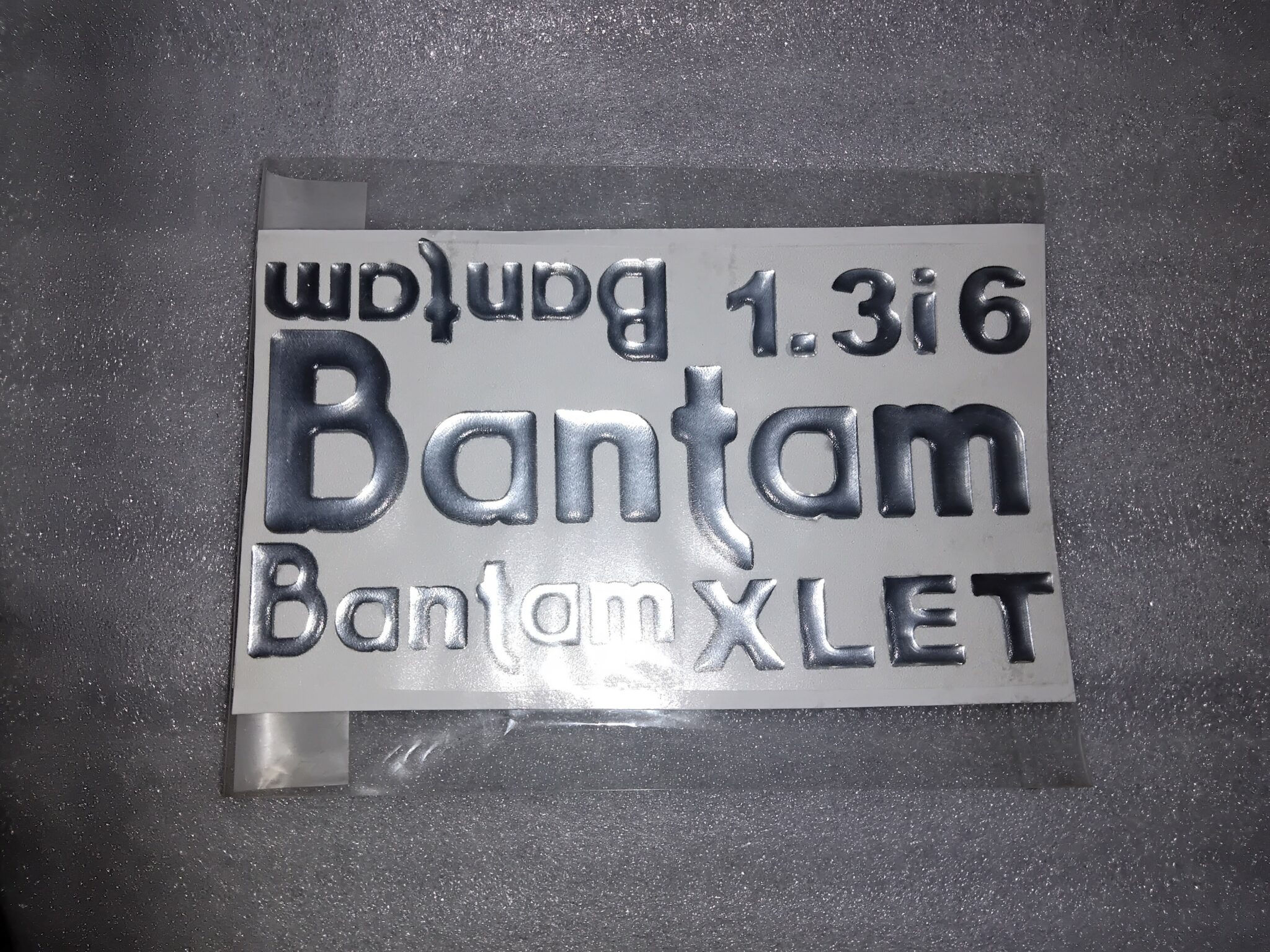 Bantam Kit Chrome Sticker | B+D Auto Body Spares