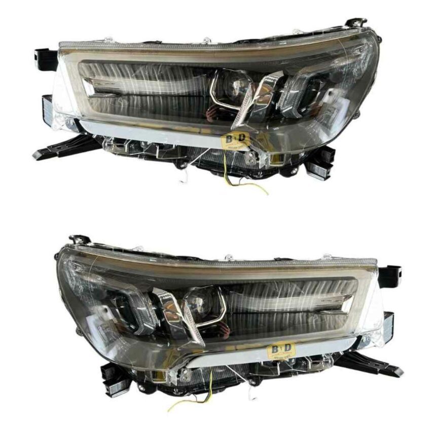 Toyota Hilux GD6 2021+ Upgrade Headlights Set (SQ) | B+D Auto Body Spares